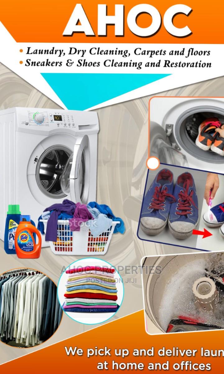 Cleaning, Laundry Sneaker Cleaning Fumigation. in Accra Metropolitan