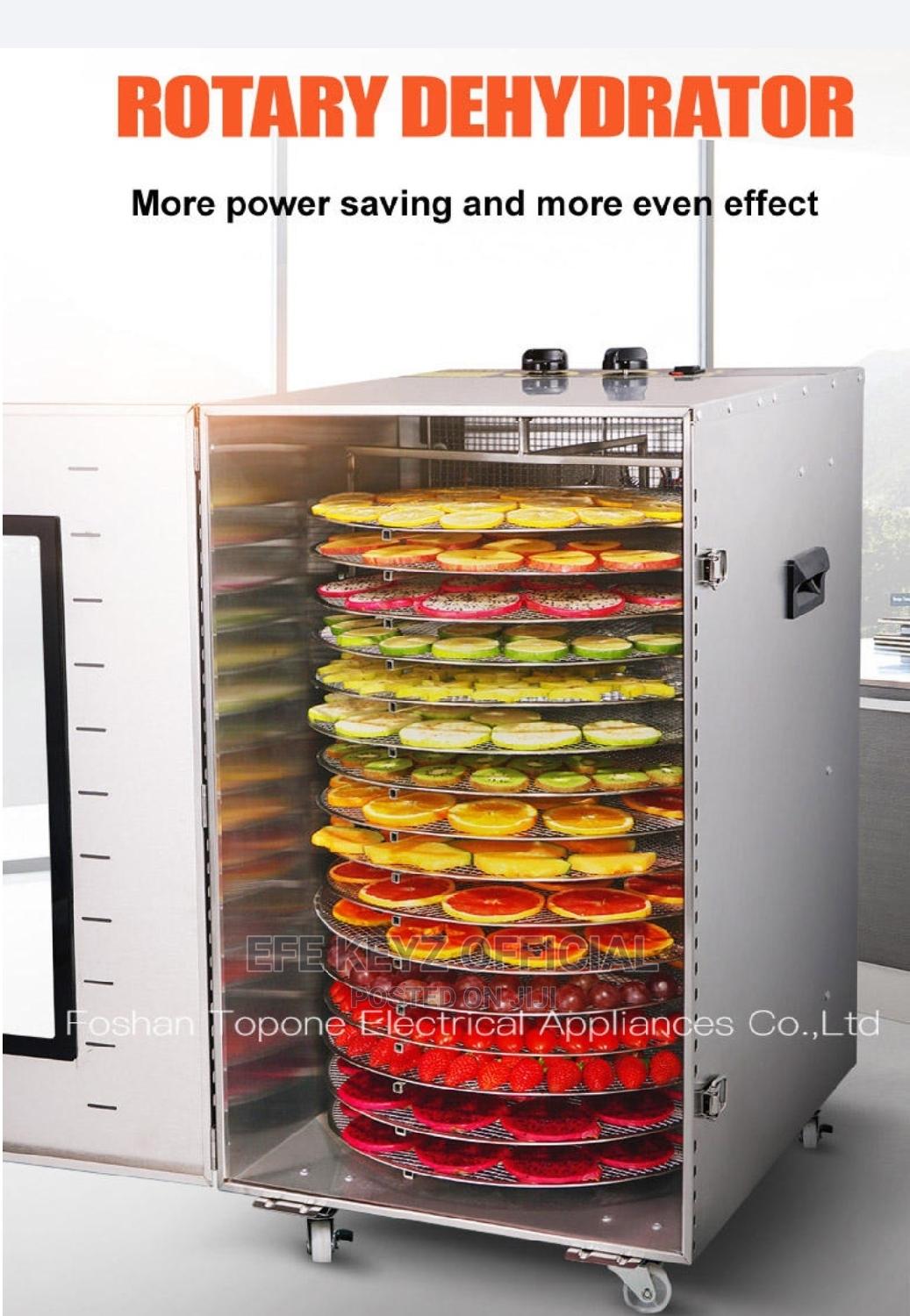 16 Tray Rotary Dehydrator in Ga West Municipal Restaurant & Catering
