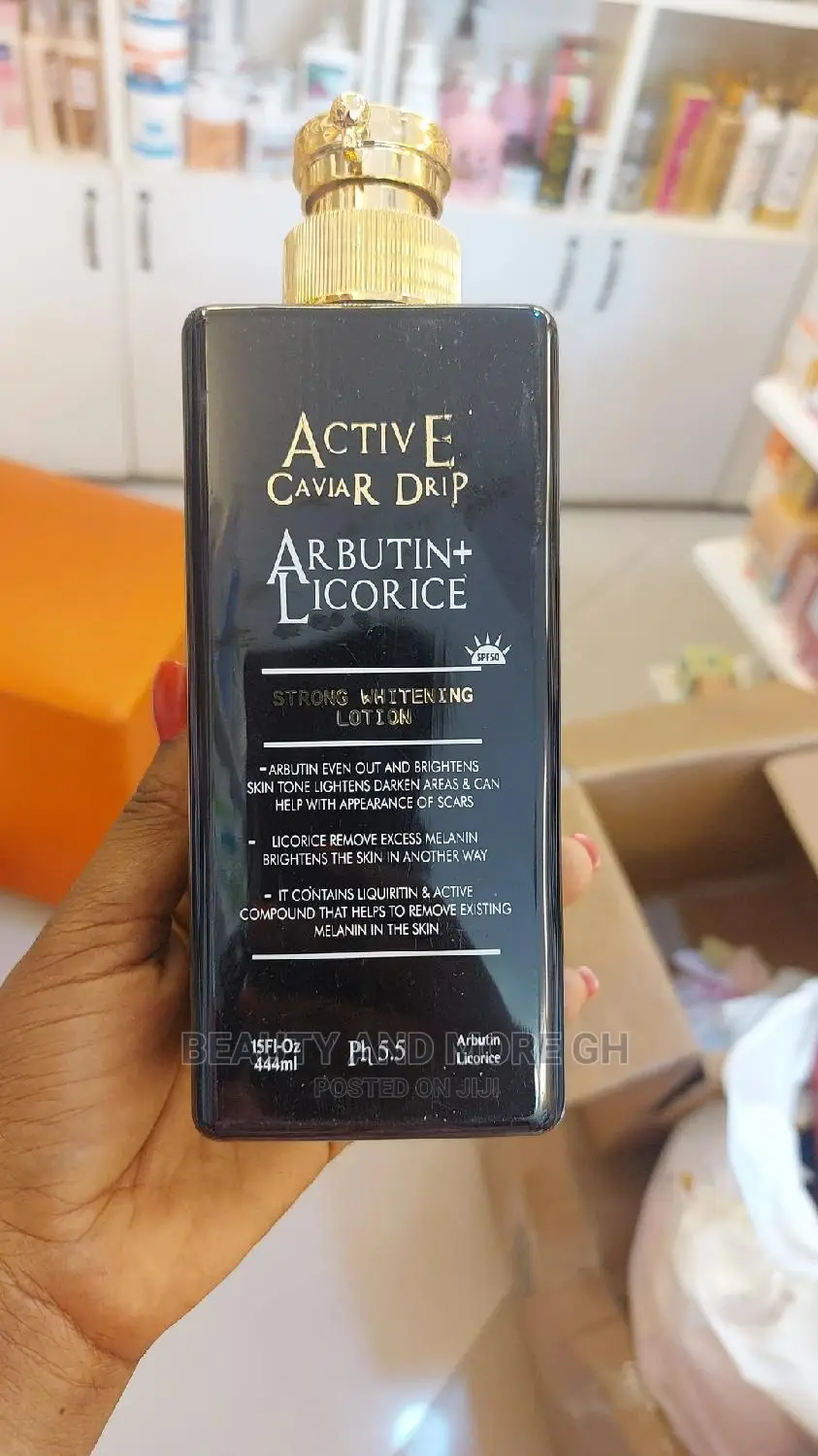 Active Caviar Drip Arbutin Licorice Lotion in Accra Metropolitan