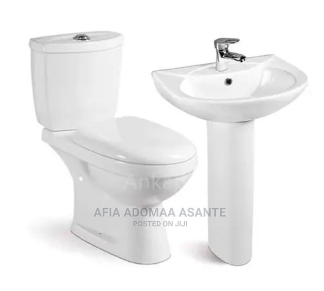 Complete Set Water Closet, Wash Basin, Tap,Waste in Accra Metropolitan