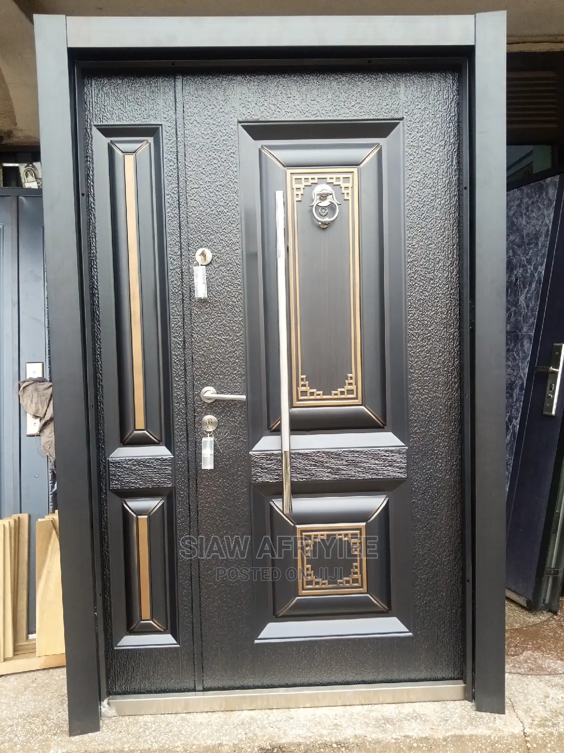 Durable Turkish Security Doors in Kumasi Metropolitan Doors, Siaw