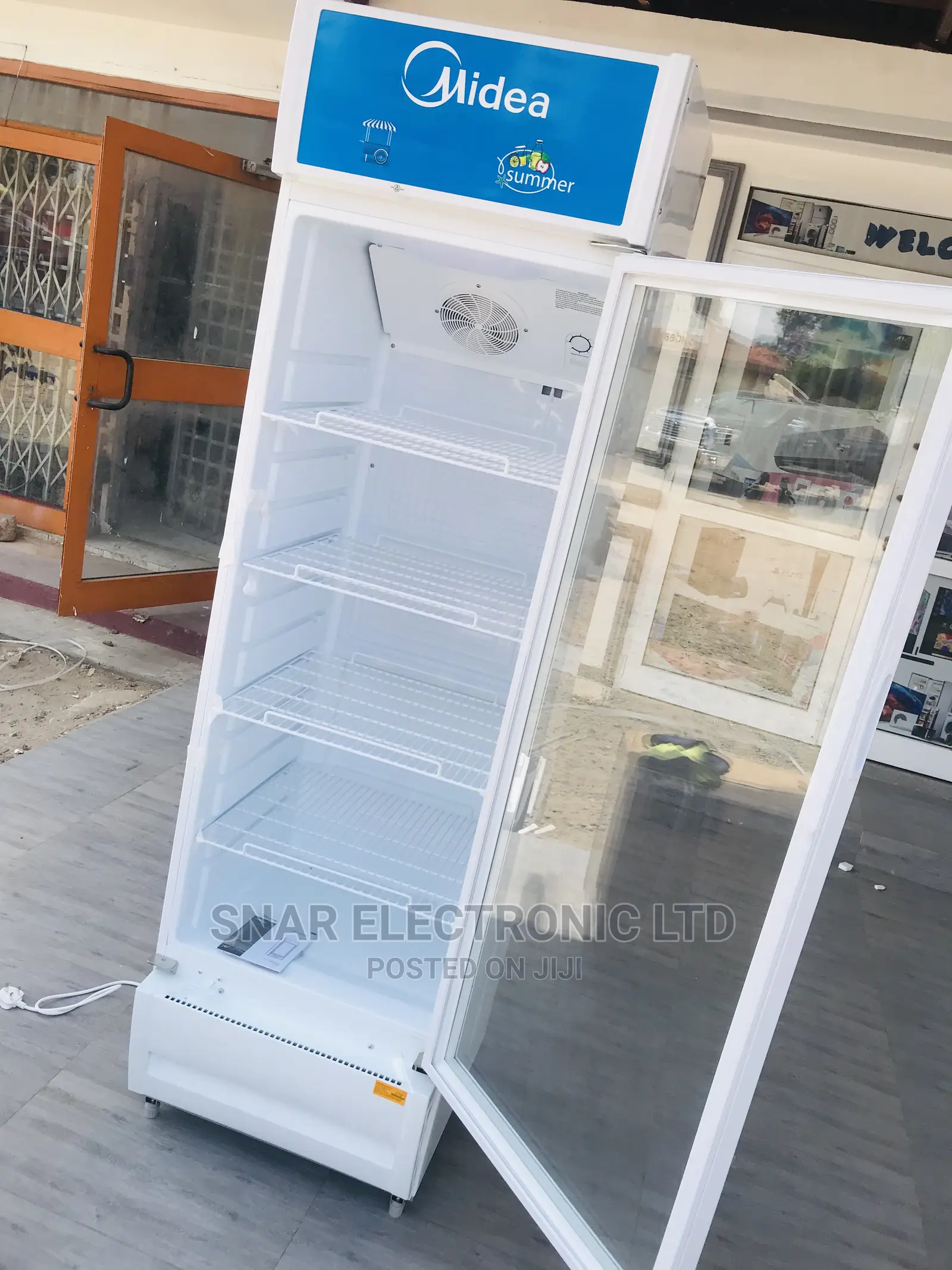 Originally Midea 400ltr Single Door Display Fridge in Accra