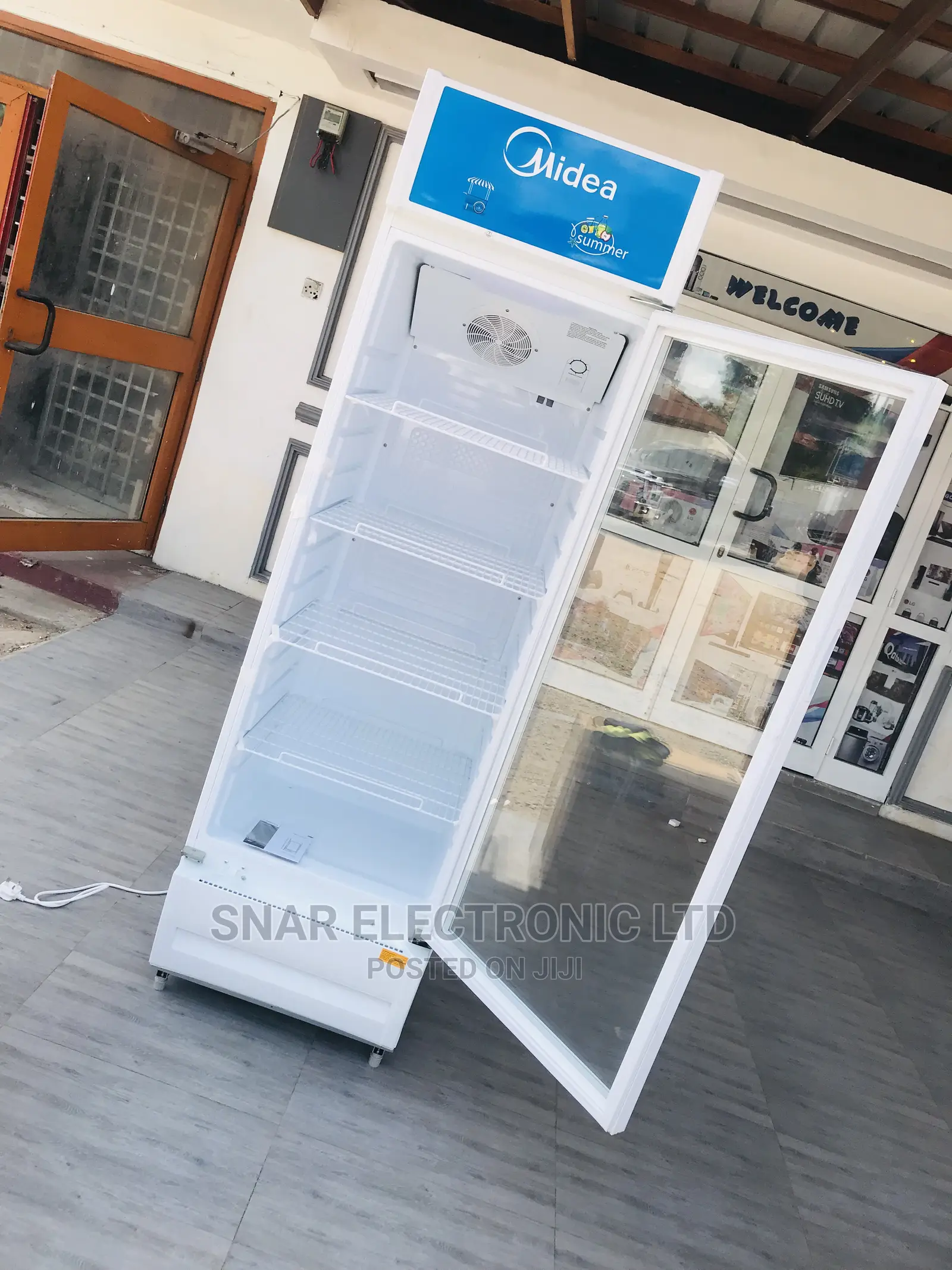 Fast Midea 400ltr Single Door Display Fridge in Accra Metropolitan