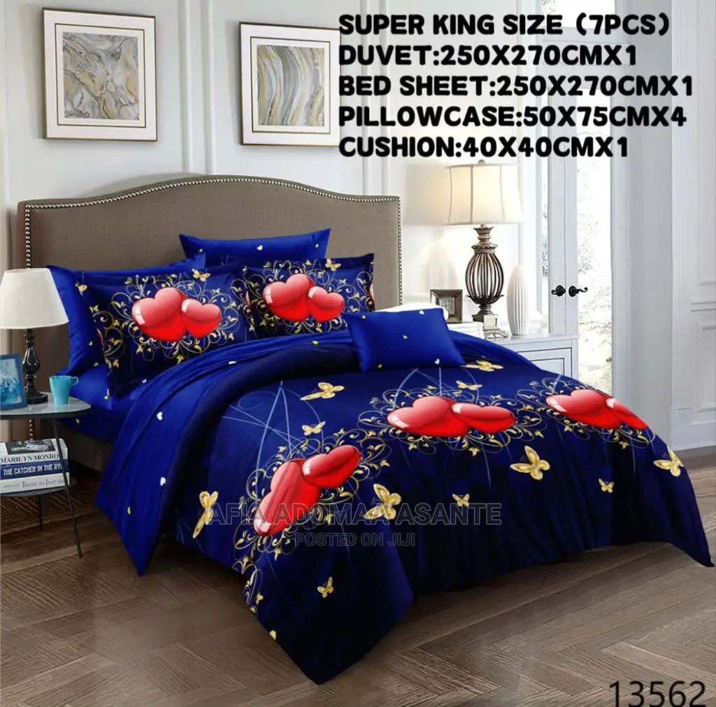 Super King Size Duvet Set 7 Pieces in Accra Metropolitan Home