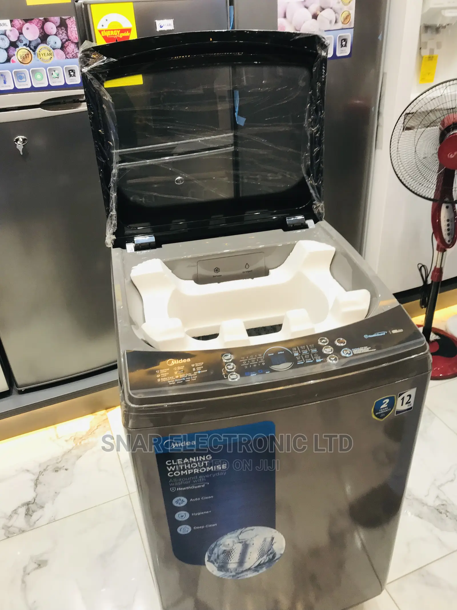 Good Midea 12kg Top Load Full Automatic Washing Machine in Accra