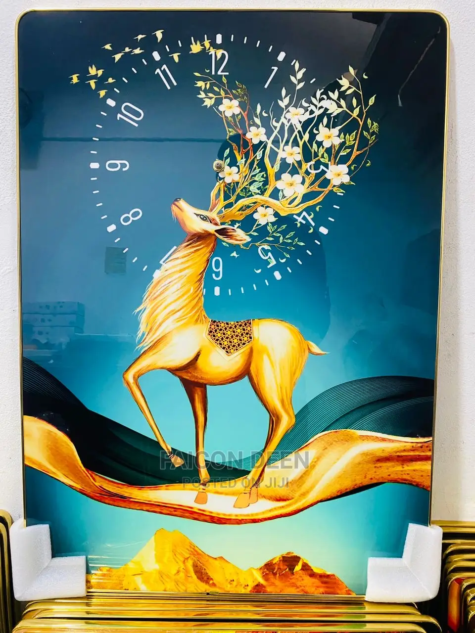 Original Luxury Beautiful Wall Paintings With Clocks in Accra