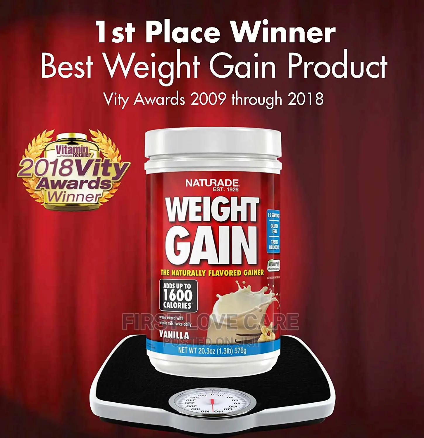 Naturade Weight Gain Protein. in Madina Vitamins & Supplements, First