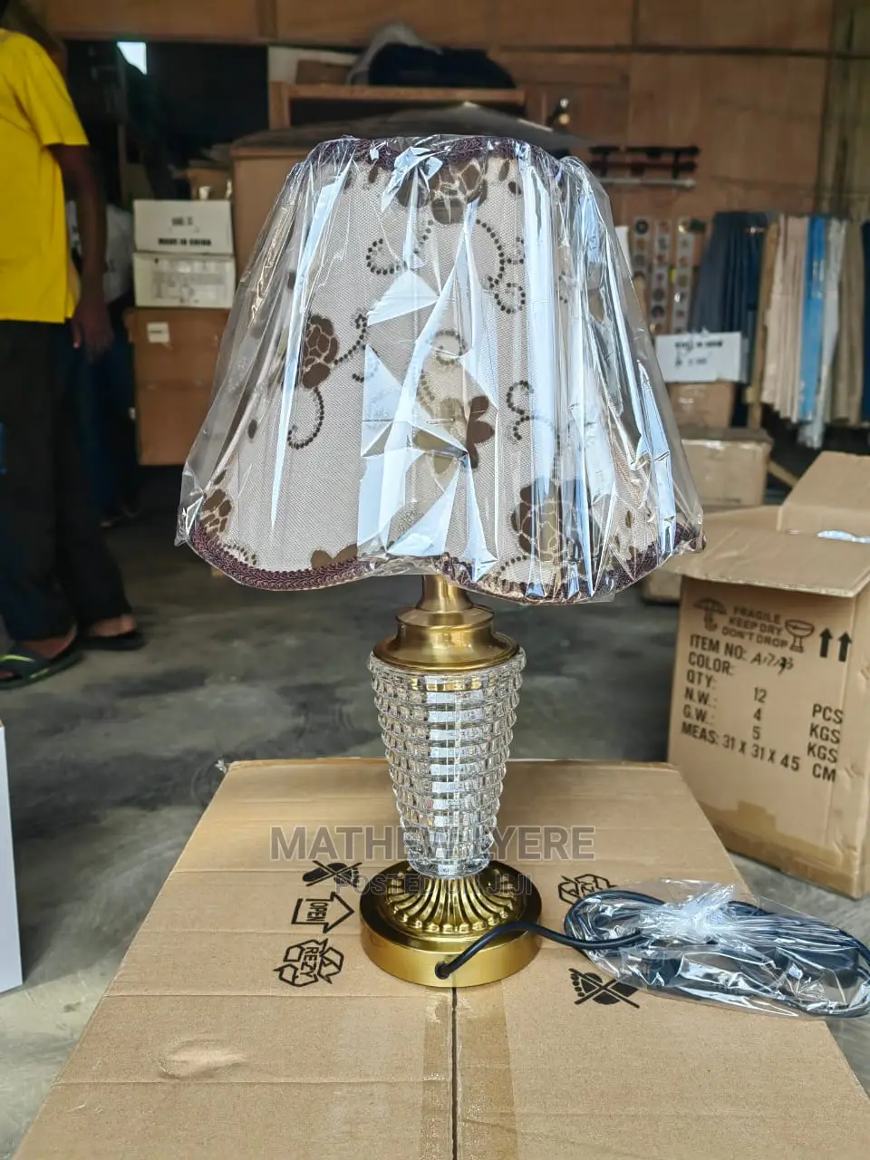 Bedside Lamp Is Electric Ues Bulbs in Tema Metropolitan Home Accessories, Mathew Lyere Jiji