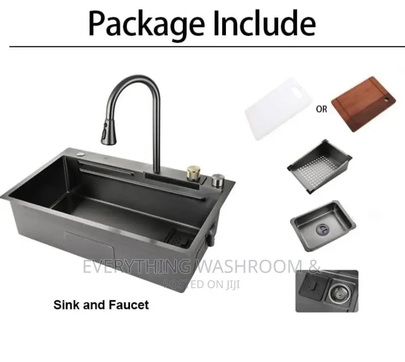 Waterfall Kitchen Sink Smart Kitchen SinkSinks in Accra