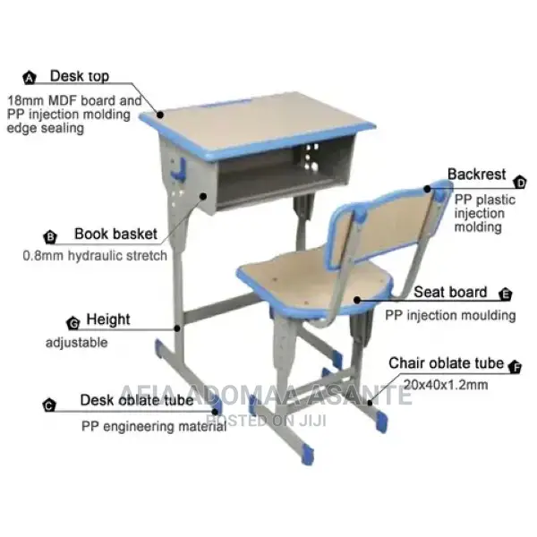Study Table and Chair in Accra Metropolitan Children's Furniture
