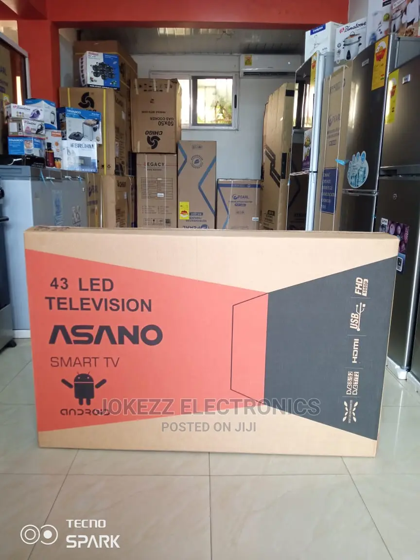 Asano Smart Android TV 43" in Kaneshie - TV & DVD Equipment, Jokezz ...