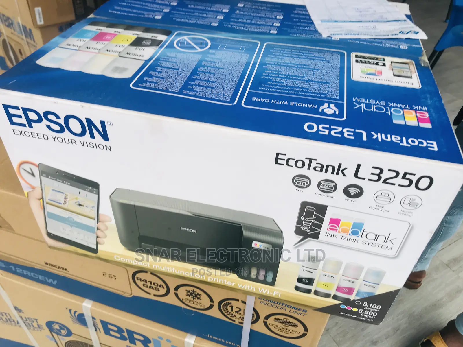 Nice Epson Ecotank L3250 Black WiFi AllinOne Ink Tank in Accra Metropolitan Printers
