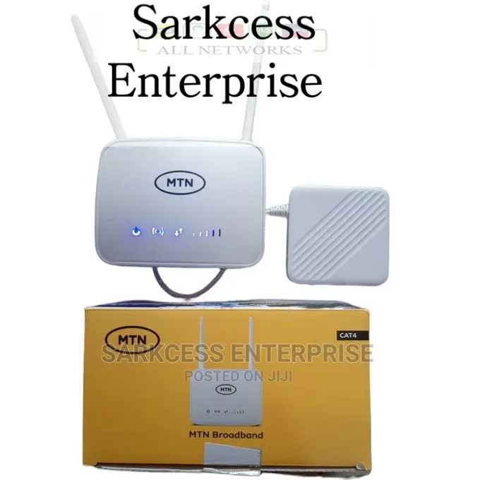 MTN Universal Broadband 4G Router + Backup Battery - White in Accra ...