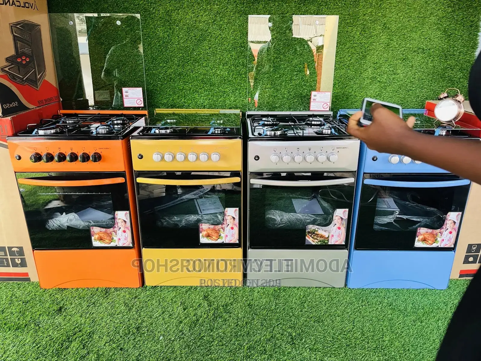 Volcano Gas Cookers / Gas Stoves 50 by 50 at 1,470 in Accra