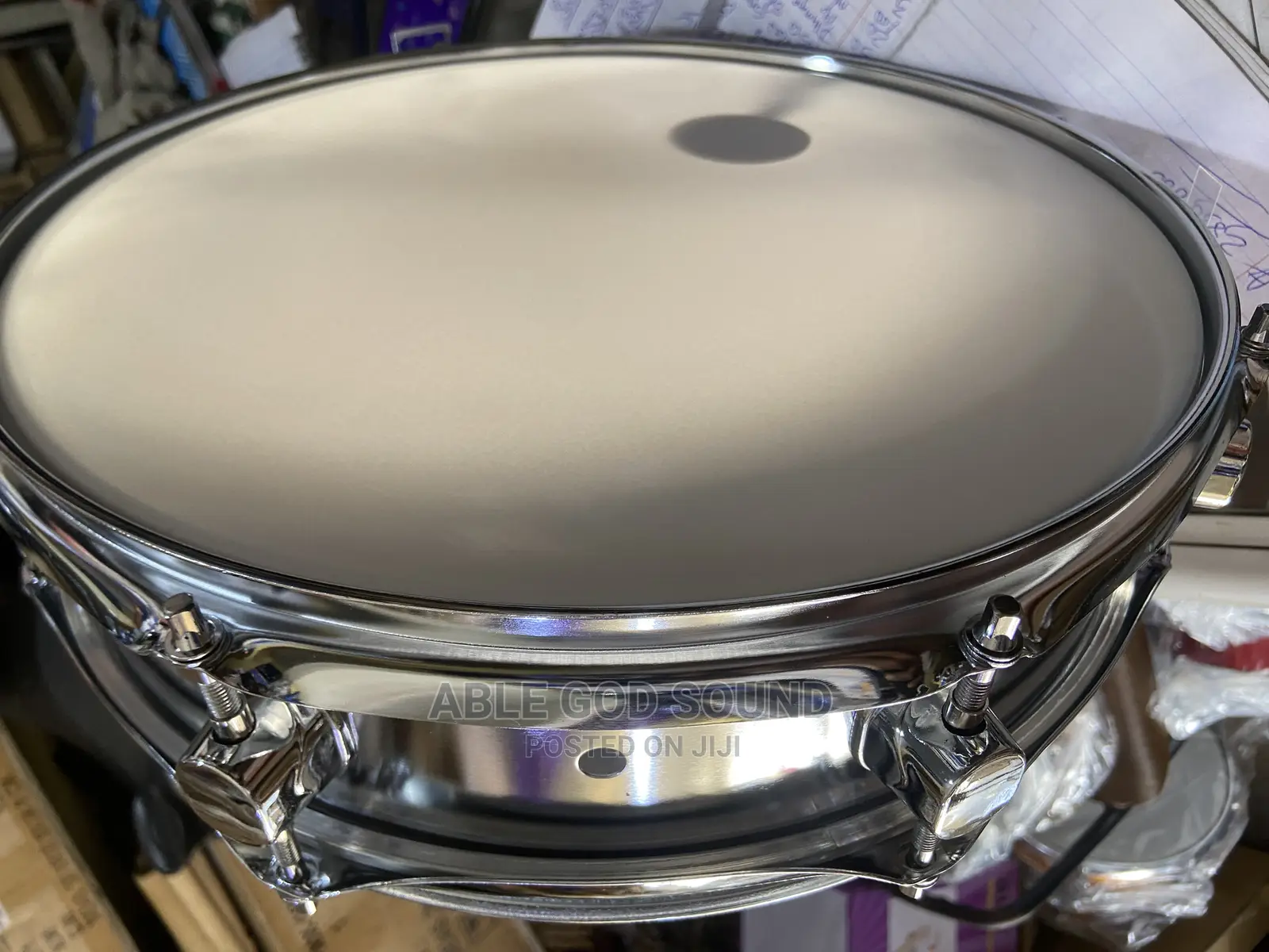 Silver Piccolo Snare Drum in Kaneshie Musical Instruments & Gear