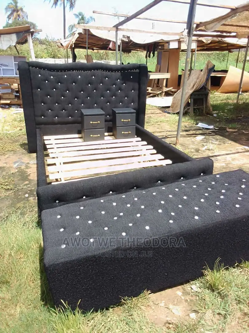 Quality Queen Size Bed Frame ( Payment After Delivery in Nungua