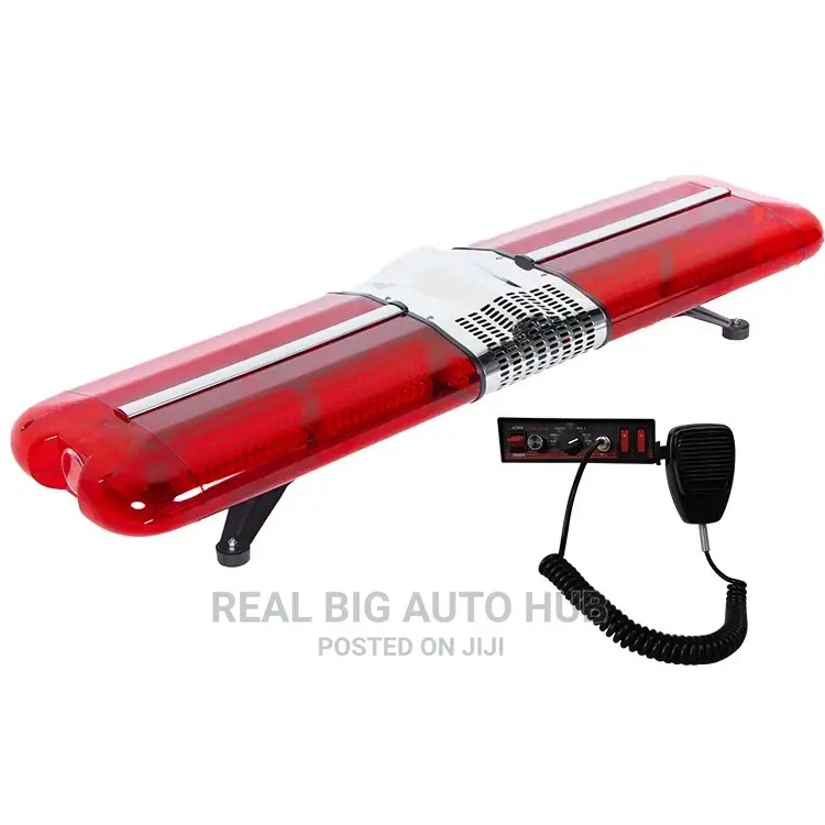 Led Emergency Light Bar Red Warning Lightbar With Siren in Accra