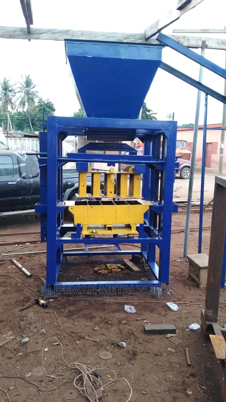 Automatic Block Machine Made in Ghana in Achimota Manufacturing