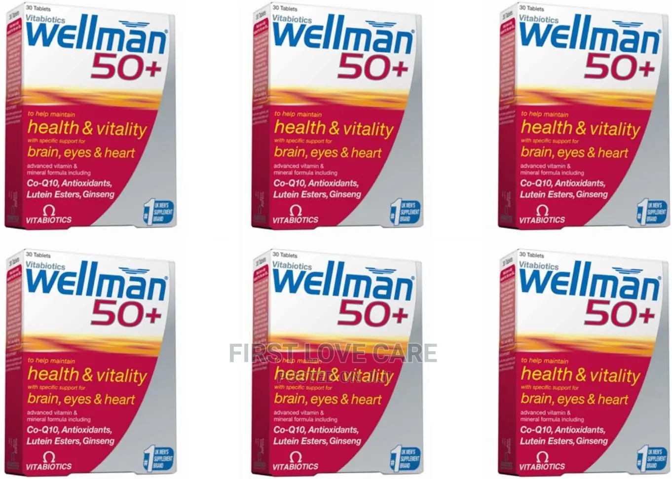 Wellman 50+ Health Vitality in Madina Vitamins & Supplements, First