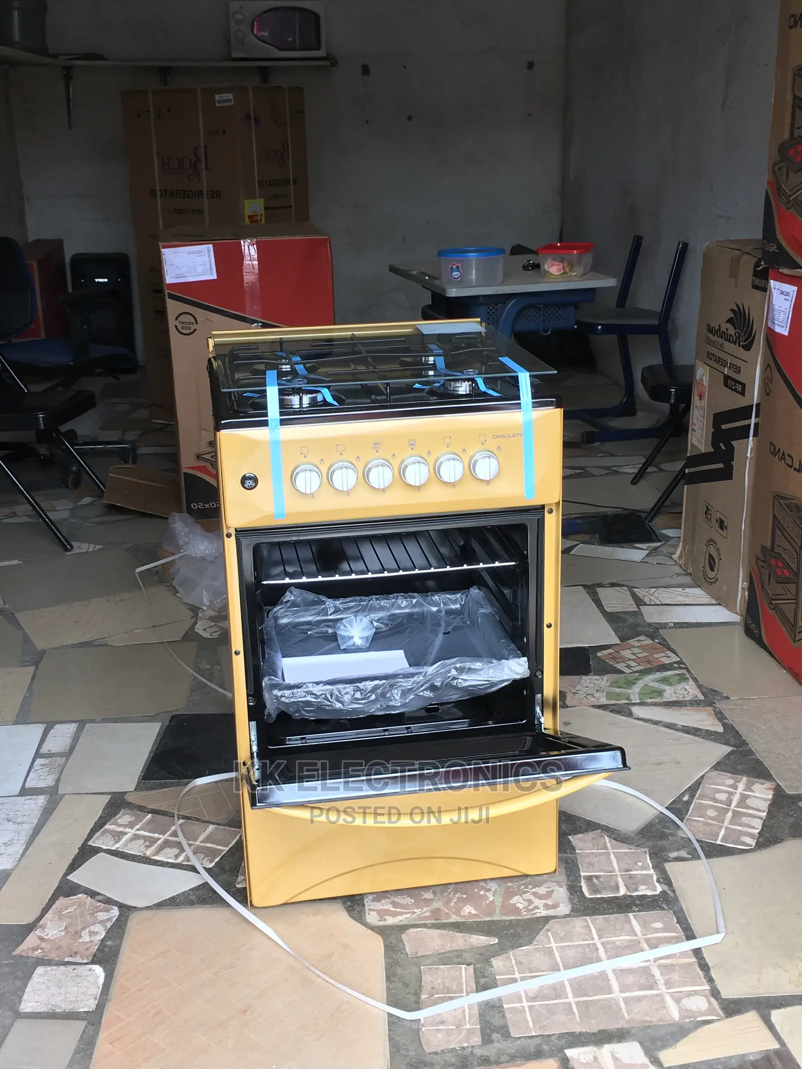 Volcano Gas Cookers Made Quality, at 1470gh Best Price in Accra