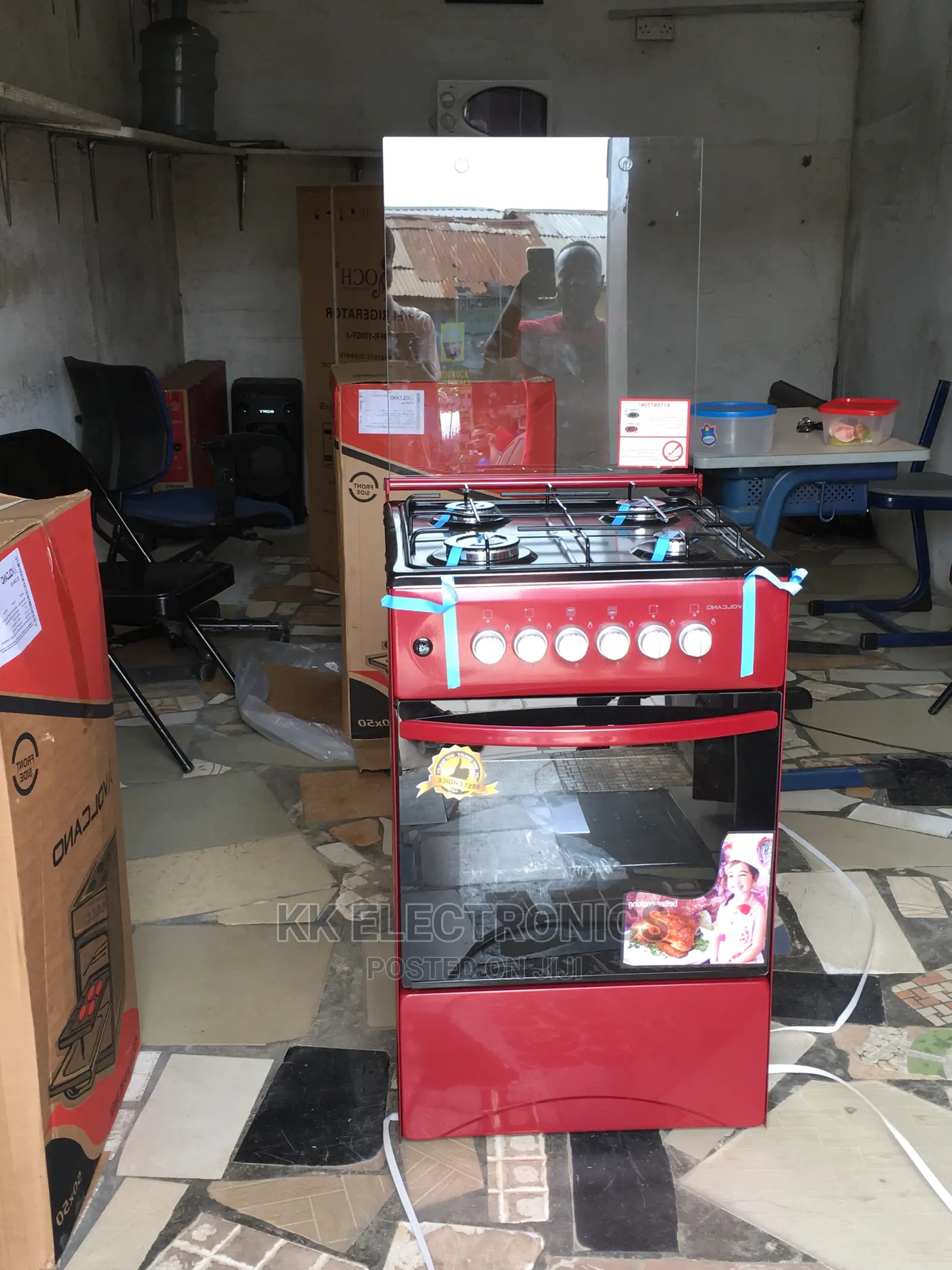 Elegant Looking Gas Cooker With Oven and Grill Gas Stove in Accra