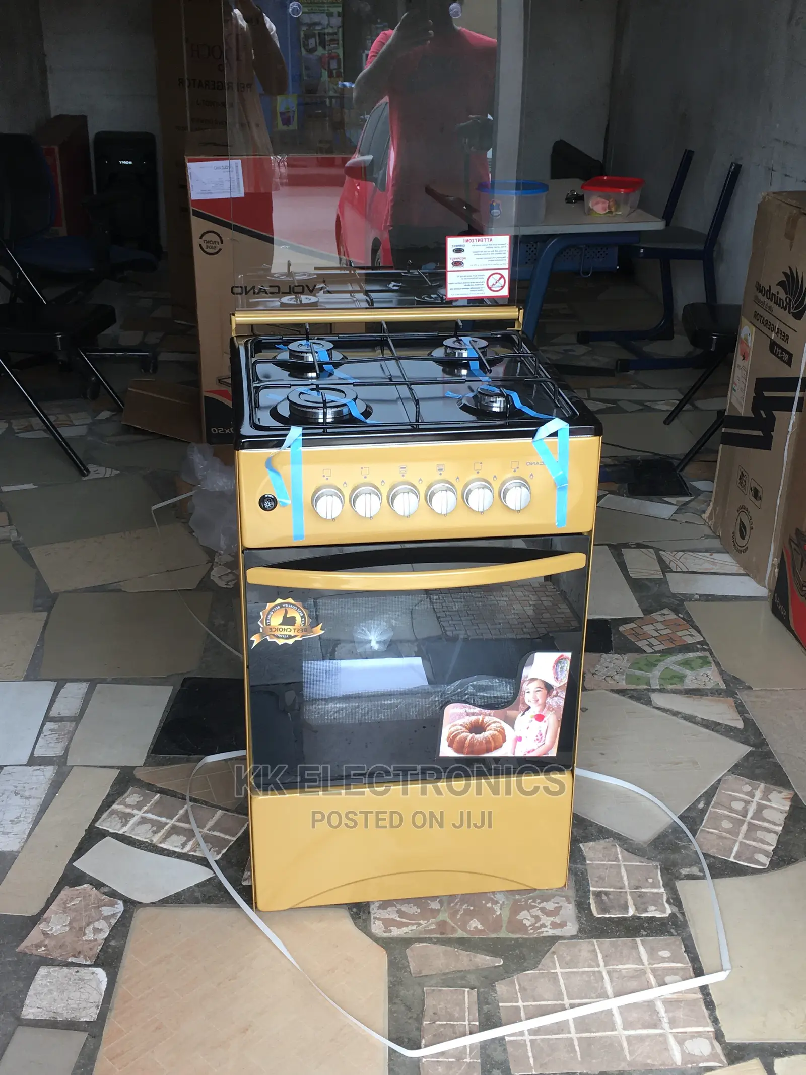 Volcano Gas Cooker / Gas Stove With Oven and Grill in Accra