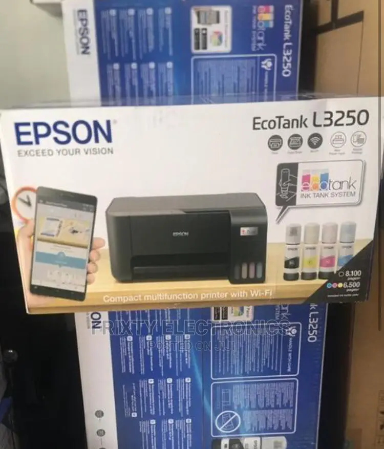 Epson L3250 Black Wi-Fi All-in-One Colour Ink Tank Printer in Accra ...