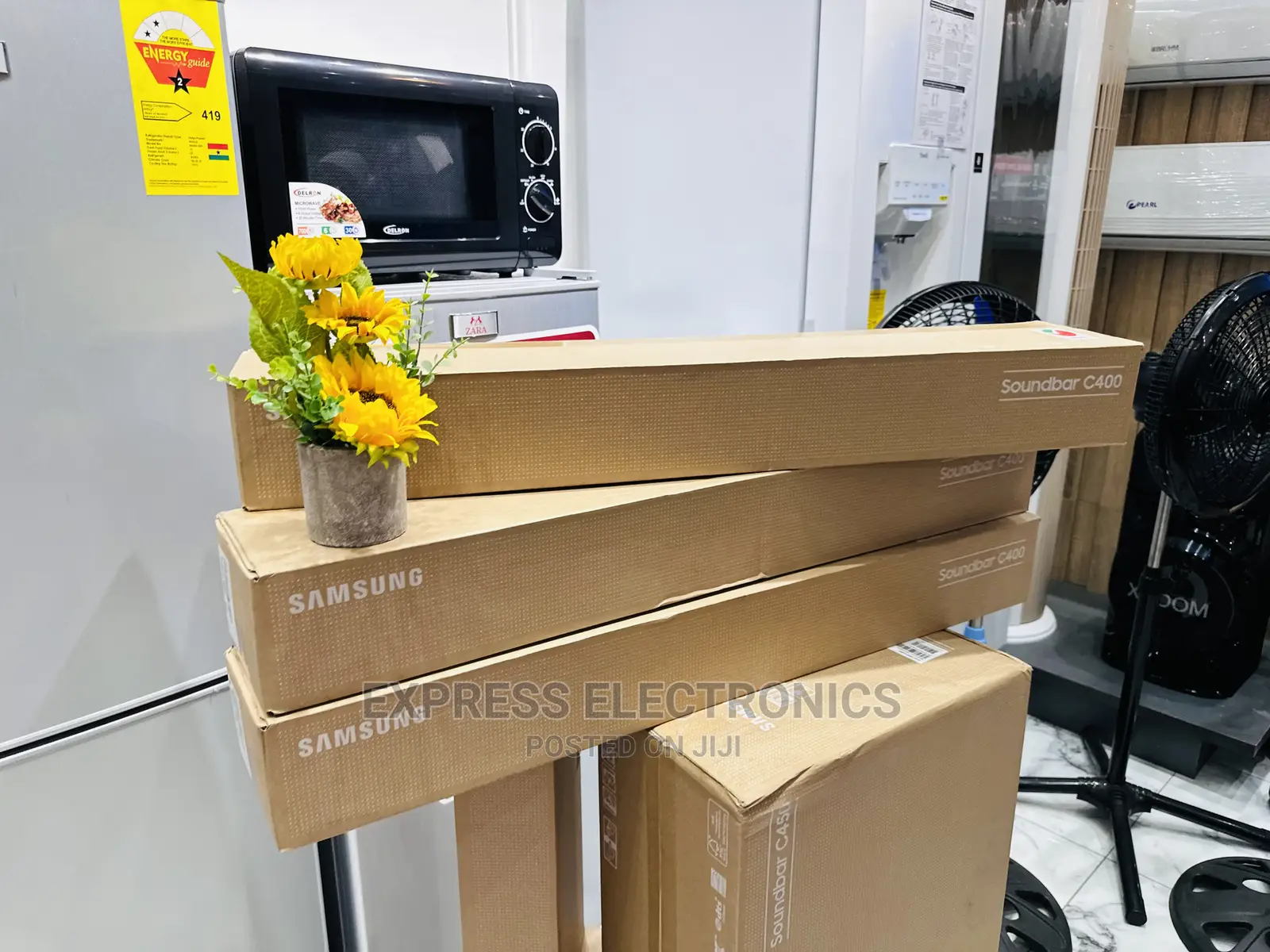 Game Mode Function Samsung Single Bar C400 Soundbar in Adabraka Audio & Music Equipment