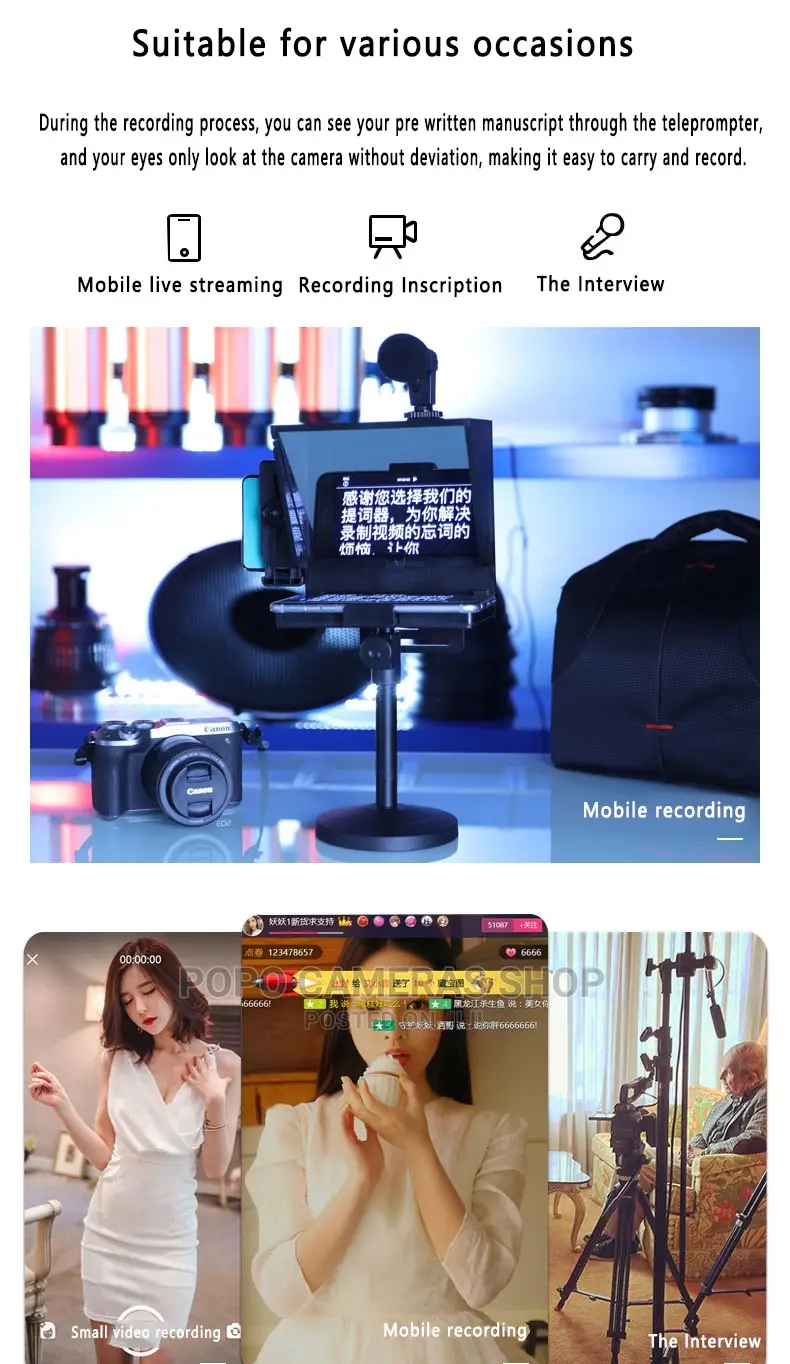 Teleprompter in Lapaz Accessories & Supplies for Electronics, Popo