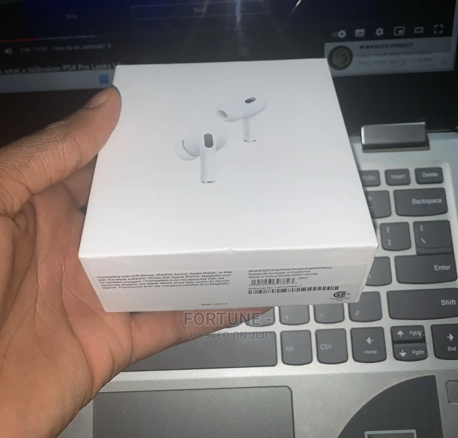 Airpod Pro 2nd Generation in Accra Metropolitan Headphones, Fortune