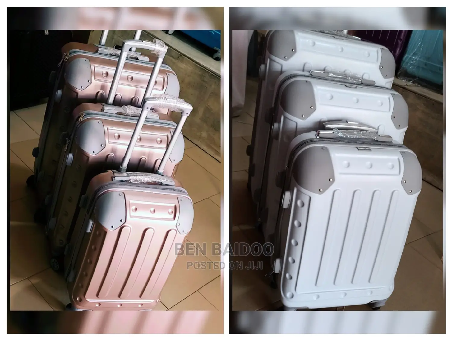 Fibre Plastic Suitcases 3in1 in Accra Metropolitan Bags, Mr Kobby Ben