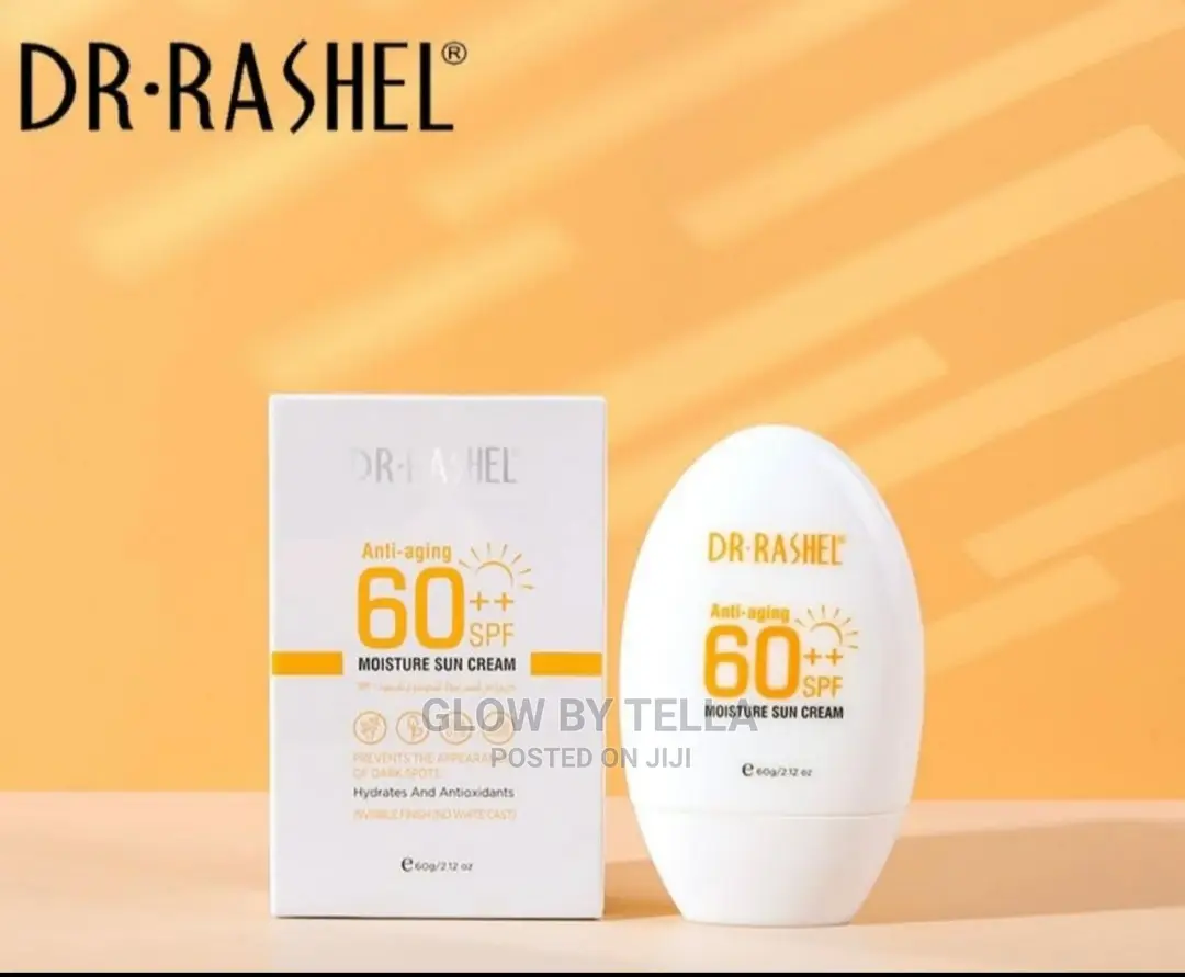 Dr Rashel Sun Cream in Accra Metropolitan Skincare, Glow By Tella