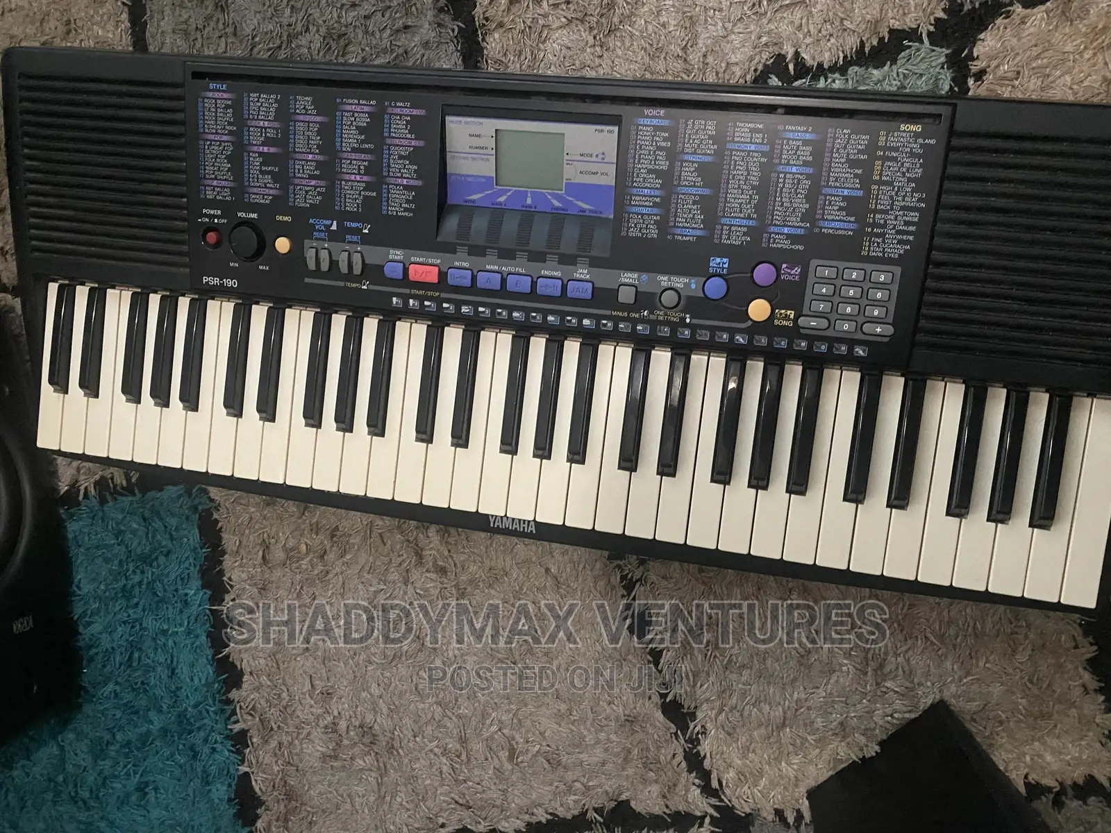 Yamaha PSR 190 Keyboard in Tantra Hills Musical Instruments & Gear