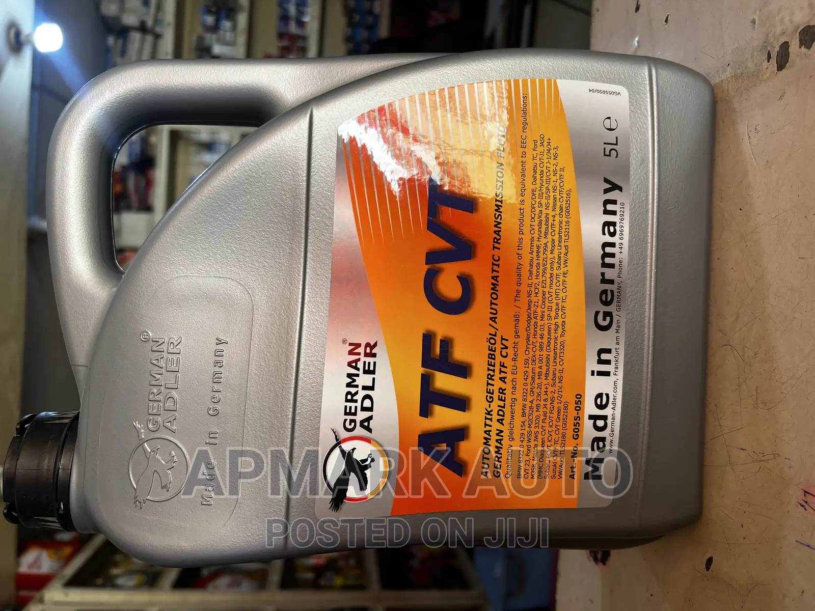 German Adler Original CVT ATF Transmission Fluid in Dansoman Vehicle