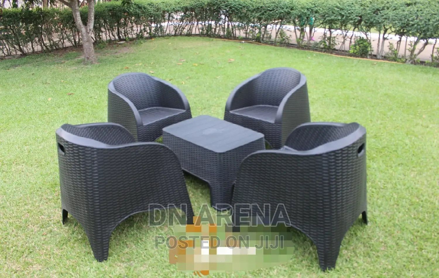 Keter Outdoor Table and 4 Chairs Set in Adjiriganor Furniture, Dn
