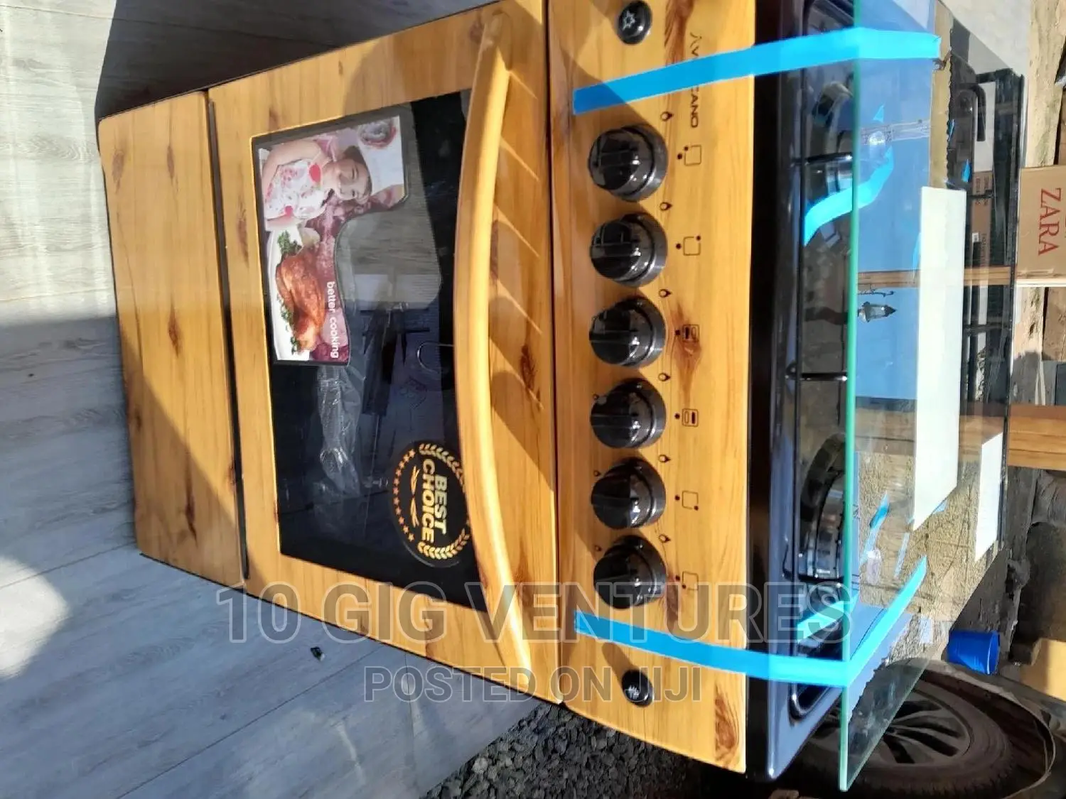 Auto Ignition Volcano 4 Burner Wooden in Adabraka Kitchen Appliances