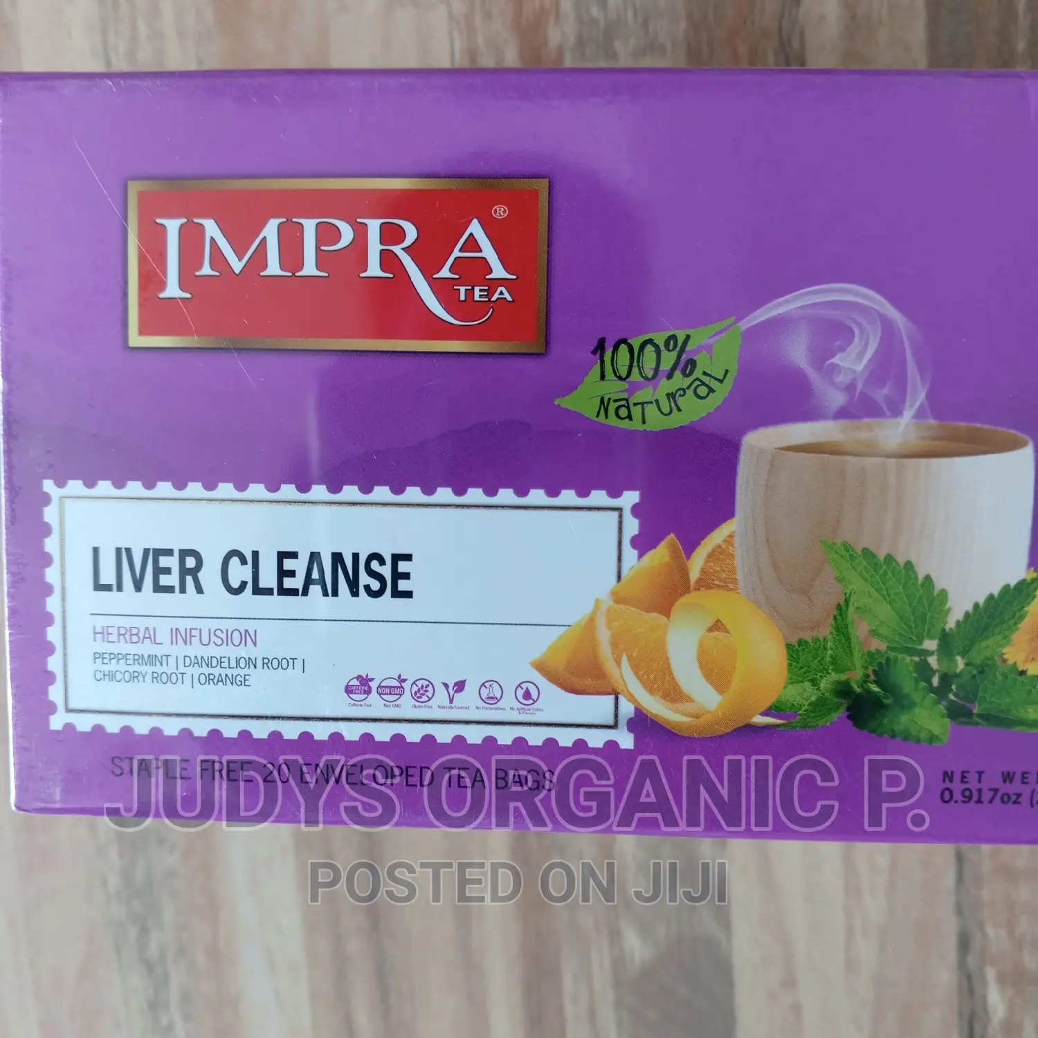 Impra Liver Cleanse Tea in Adenta Vitamins & Supplements, Judy's