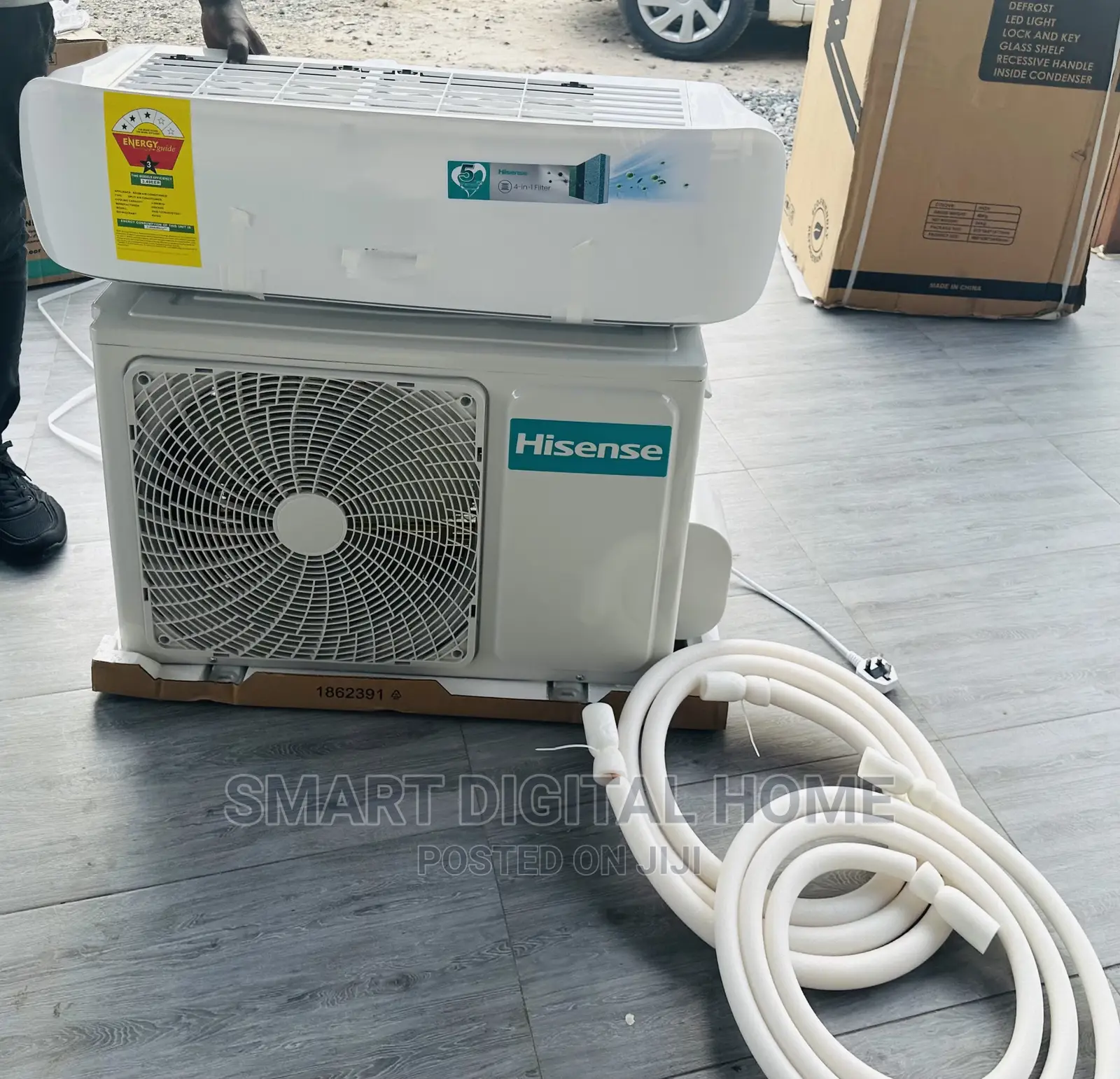 Hisense AC, the Cooling Companion 1.5HP R410 in Adabraka Home