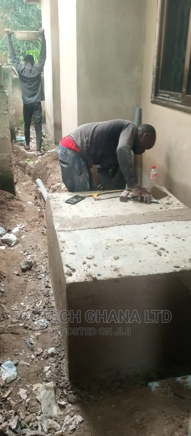 Biofil/Bio Digester Toilet Facility/ Biogas System in Kwaebibirem