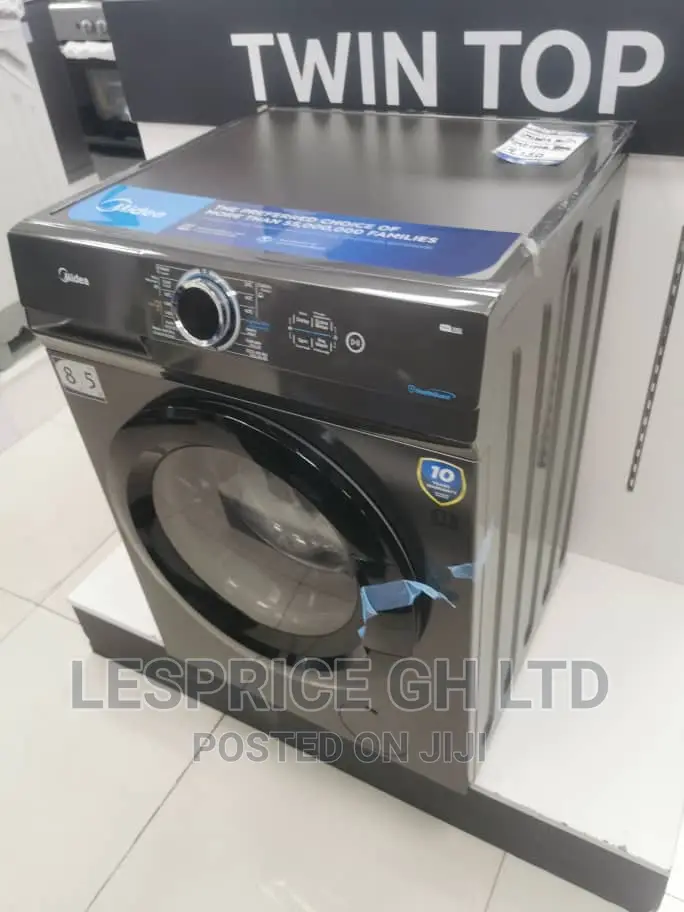 Midea 8kg Front Load Washing Machine and Dryer in Osu Home Appliances, Lesprice Ghana Ltd