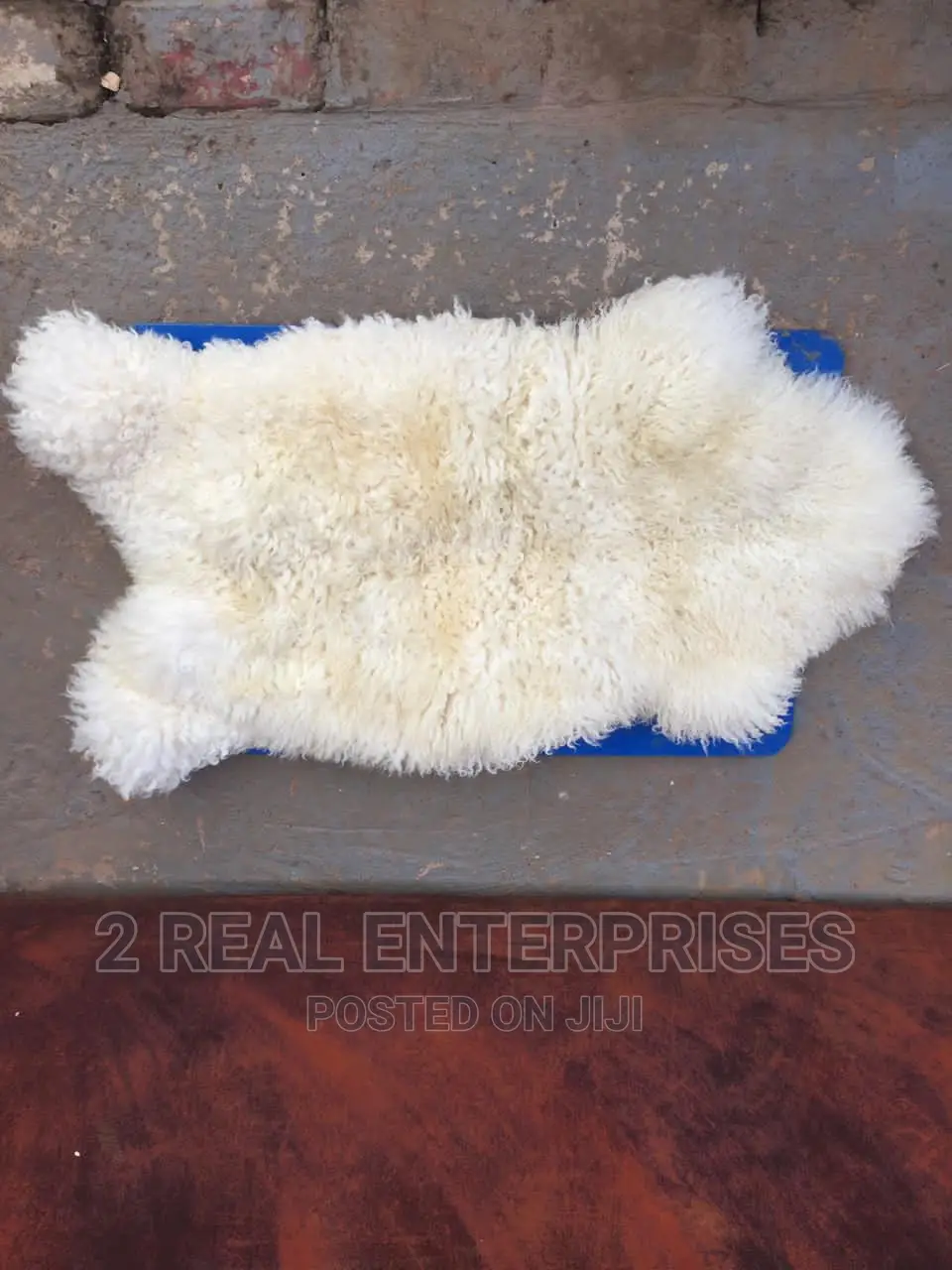 Genuine Skin Fluffy Carpet Fur Sheep Bedside Mat in Oyarifa Home