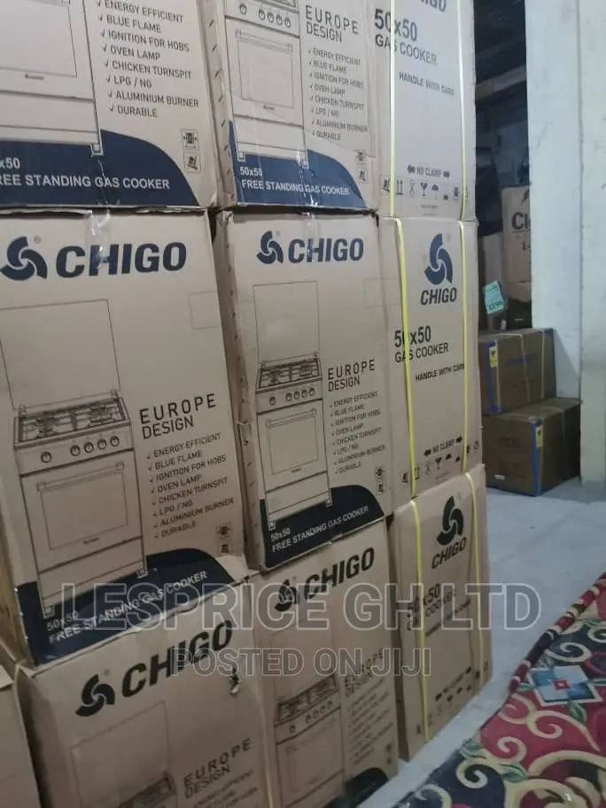 Chigo 50x504br Gas Cooker Oven Grill in Osu Kitchen Appliances