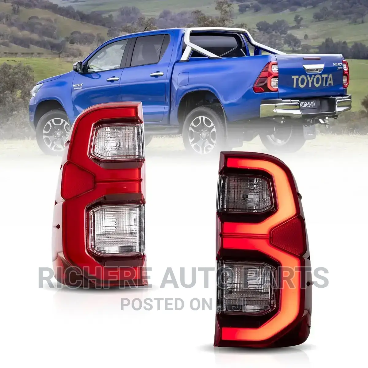 Toyota Hilux 20202021 Tail Light in Abossey Okai Vehicle Parts