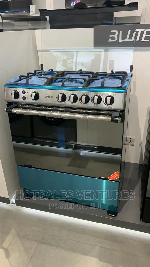 Midea Gas Cooker With 5 Burner Oven and Grill 30AMG5G027 in Accra
