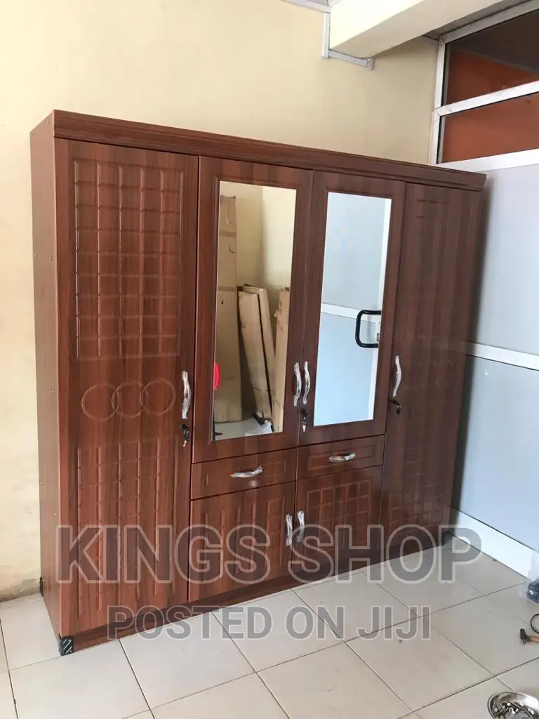 Wood Wardrobe Family Size 4in1 in Teshie Furniture, Kings Shop Jiji