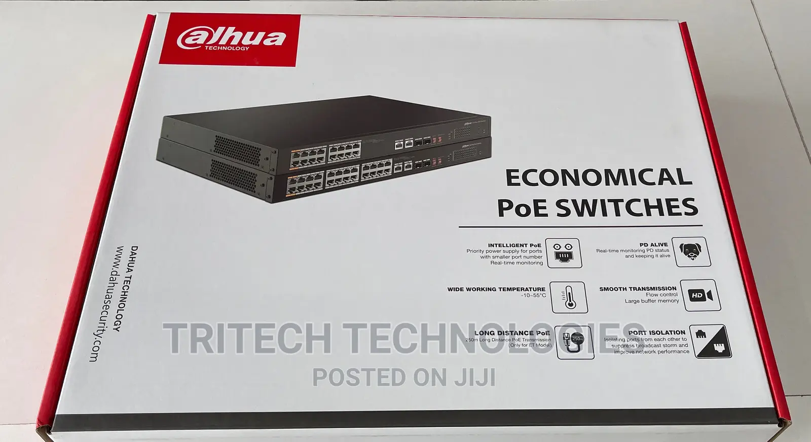Dahua 24port Poe Intelligent Switch +2 Uplink +2 SFP in Lapaz ...