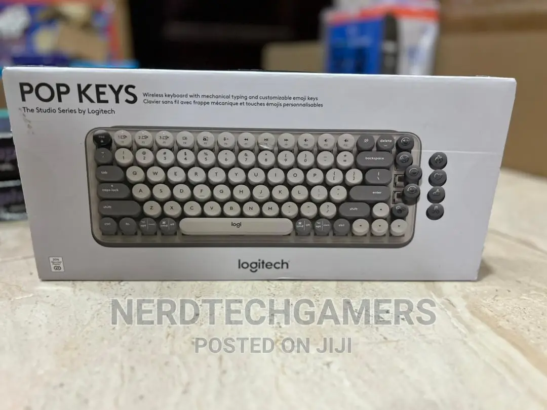 Logitech POP Keys Mechanical Wireless Keyboard With Customiz in East
