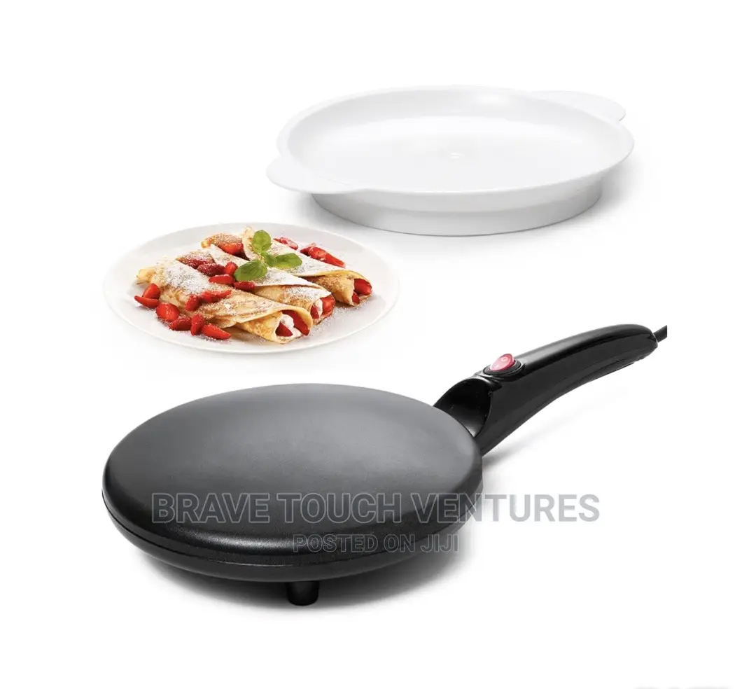 Crepe/Pancake/Spring Roll Maker Black in Lapaz Kitchen Appliances, Brave Touch Ventures