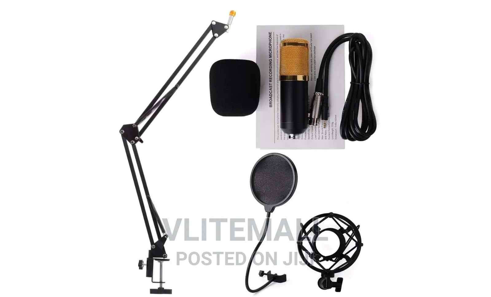 Professional Condenser Microphone (Set) in Accra New Town Audio & Music Equipment, Vlitemall