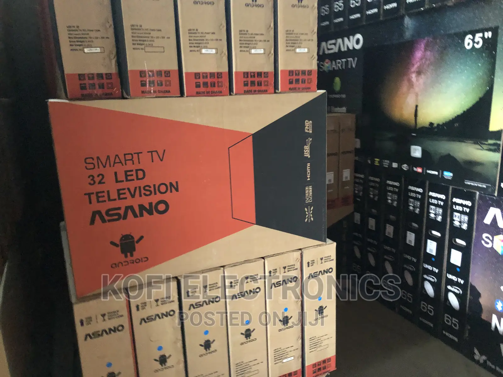 Awesome Quality Asano 32" - 32DF1 - Smart Android TV in Adabraka - TV ...